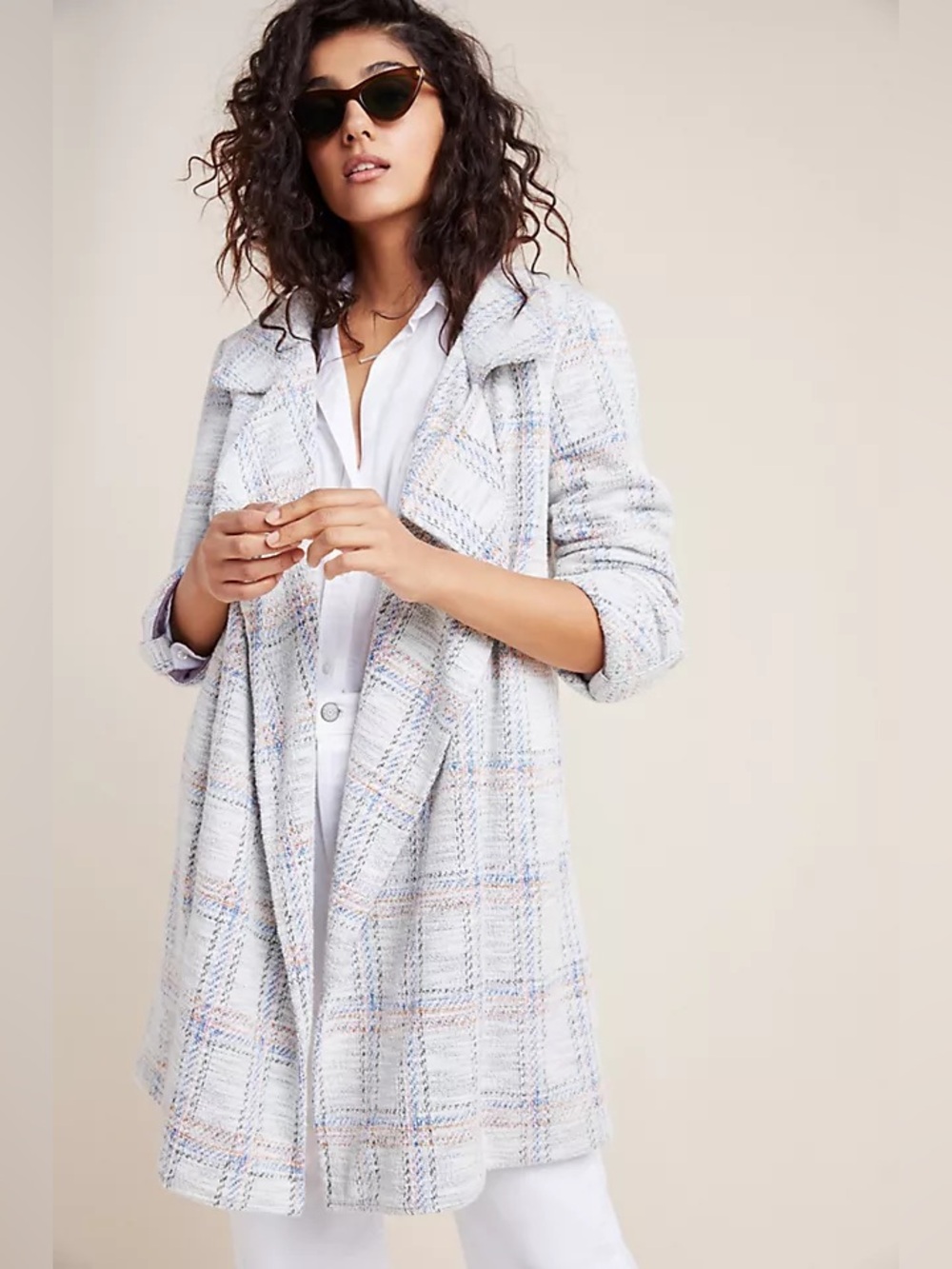 NWT Anthropologie Dolan Catrina Plaid Jacket